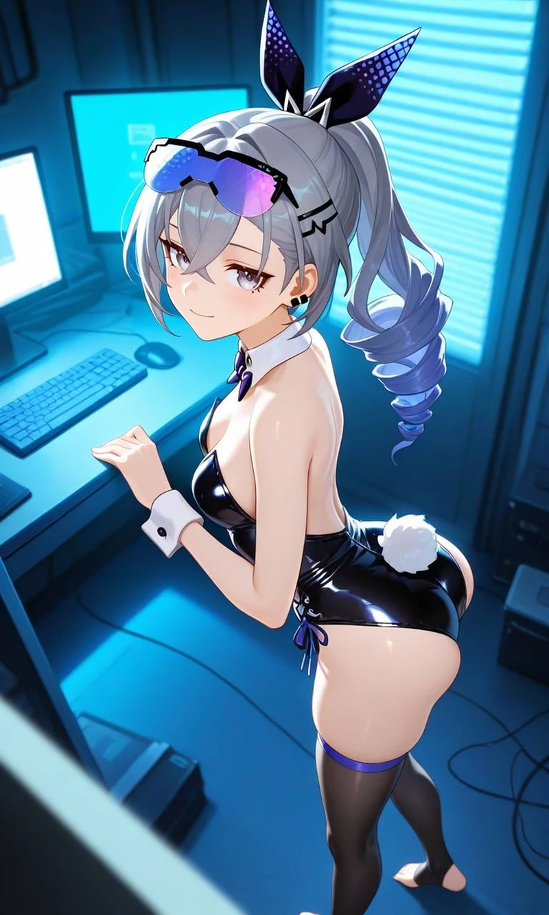 ảnh khiêu gợi Silver Wolf hentai