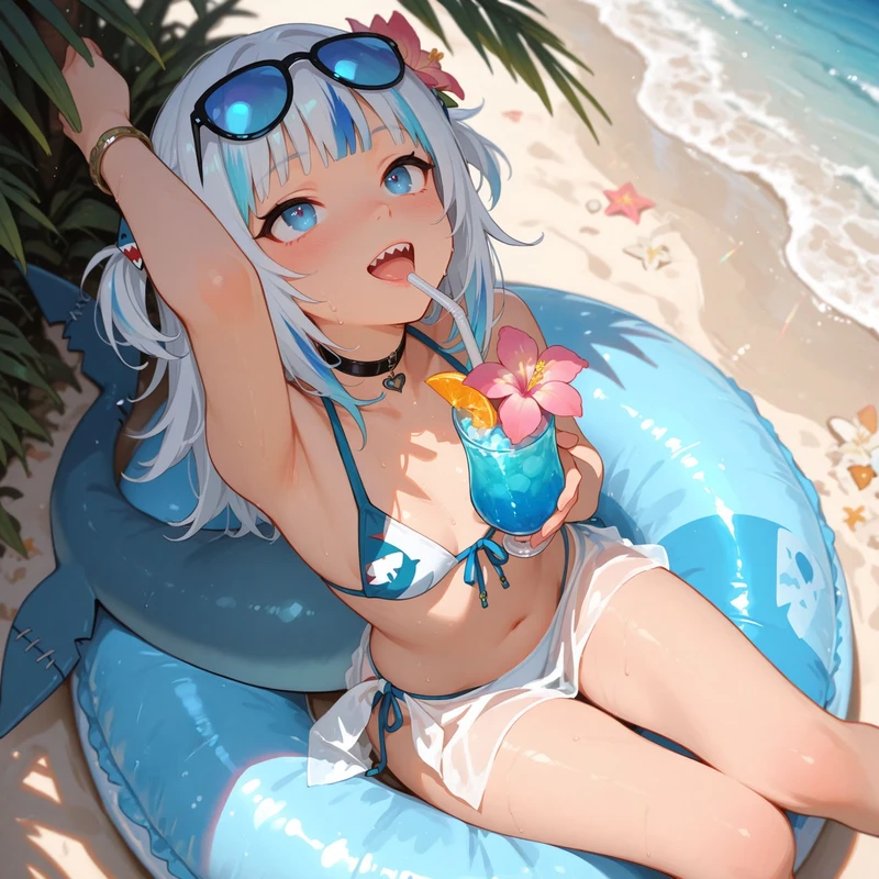 ảnh sexy hentai Gawr Gura cực đẹp