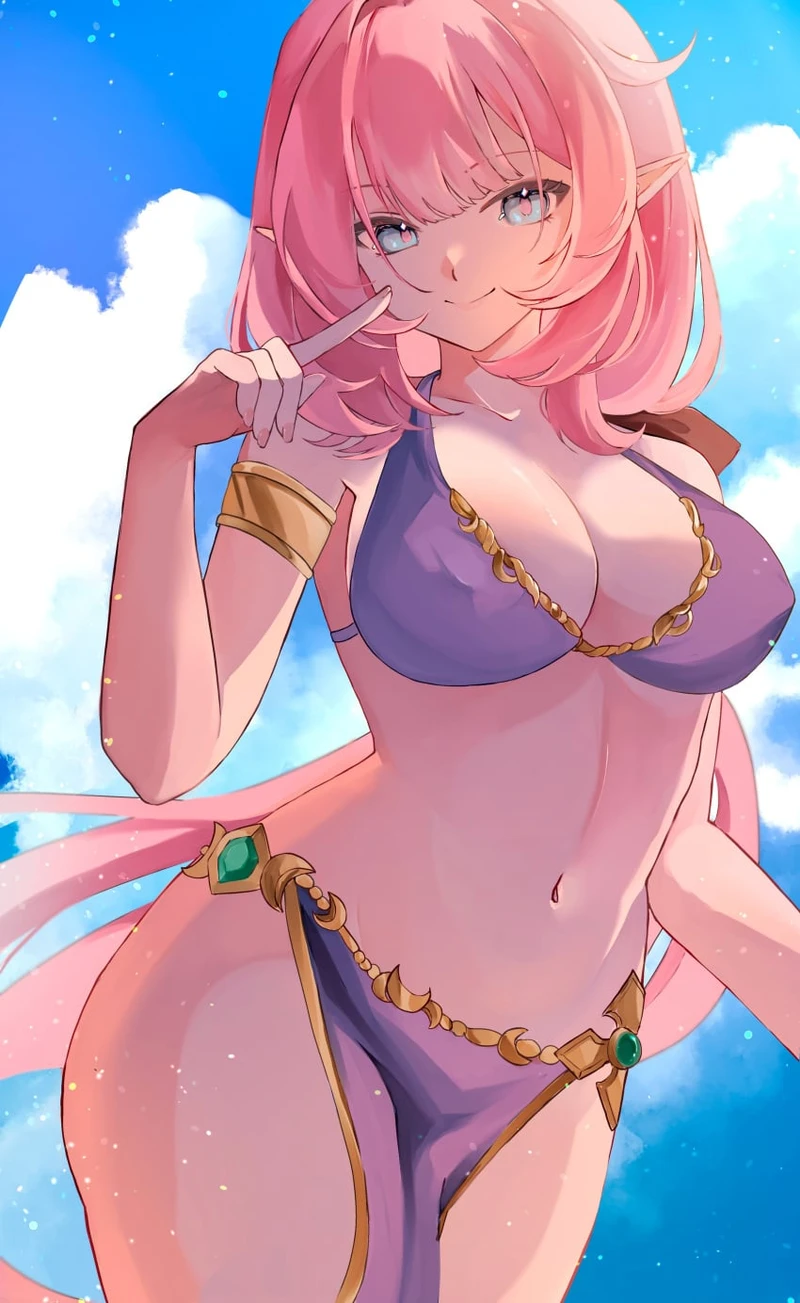 hentai Elysia girl ảnh sexy không che anime