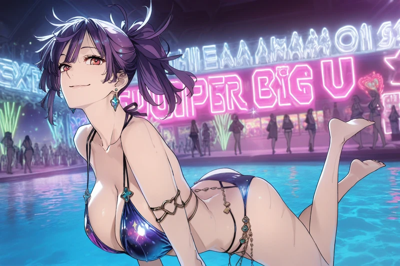 hentai Yuzuriha ảnh sắc nét cực nóng
