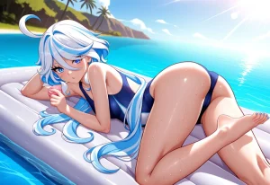 hentai ảnh Furina quyến rũ chi tiết sống động