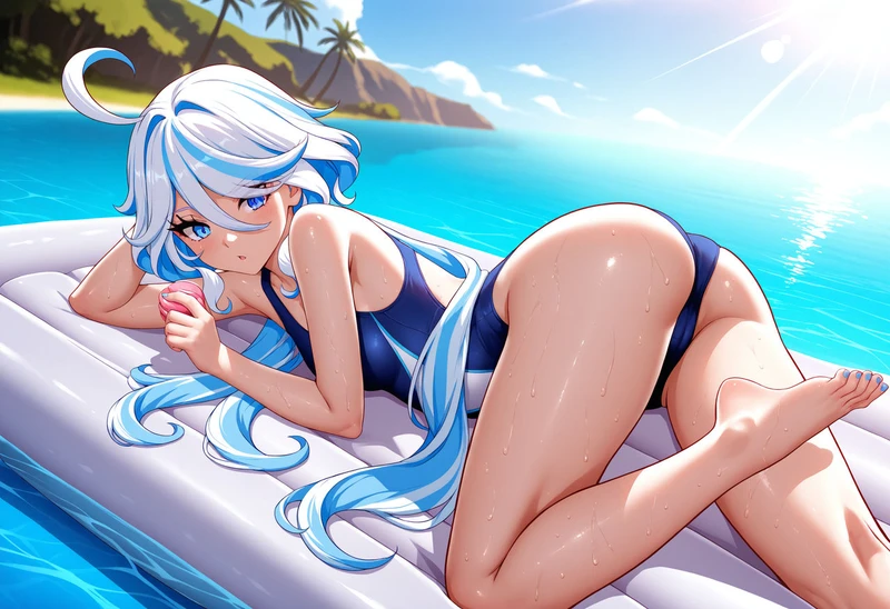 hentai ảnh Furina quyến rũ chi tiết sống động