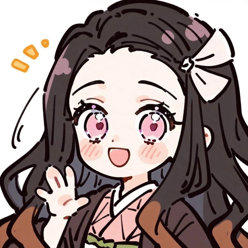 Ảnh Kamado Nezuko xinh đẹp anime chuẩn Nhật Bản