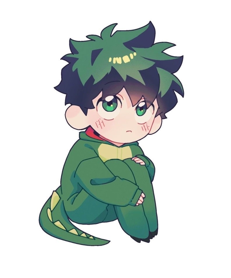 Ảnh Midoriya Izuku ánh mắt cháy bỏng lý tưởng anh hùng