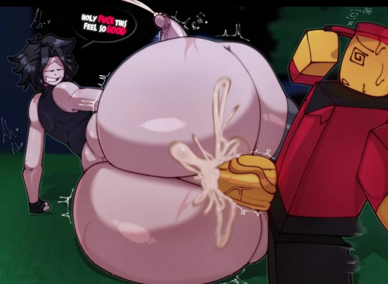 Ảnh Roblox hentai mềm mại đầy nhục dục