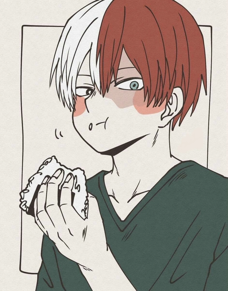 Dáng vẻ nhỏ xinh của Todoroki chibi rất dễ thương