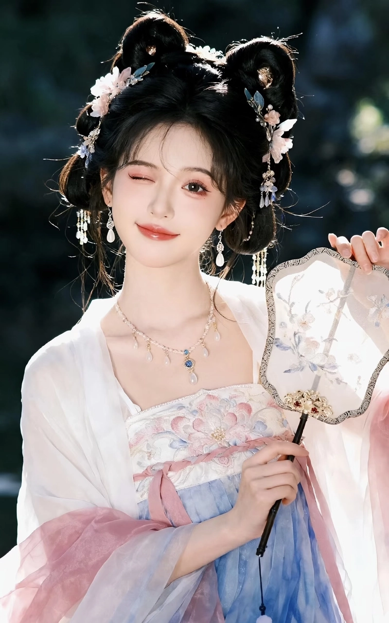 Dáng vẻ yêu kiều của cô gái cổ trang đầy sức hấp dẫn