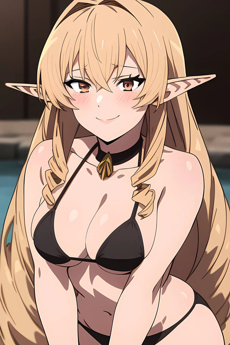 Elinalise hentai show hàng không che