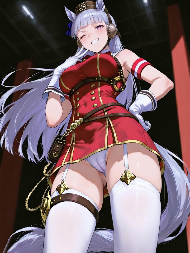 Gái Anime Mặc Váy Ngắn Lộ Hàng Ngọt Ngào