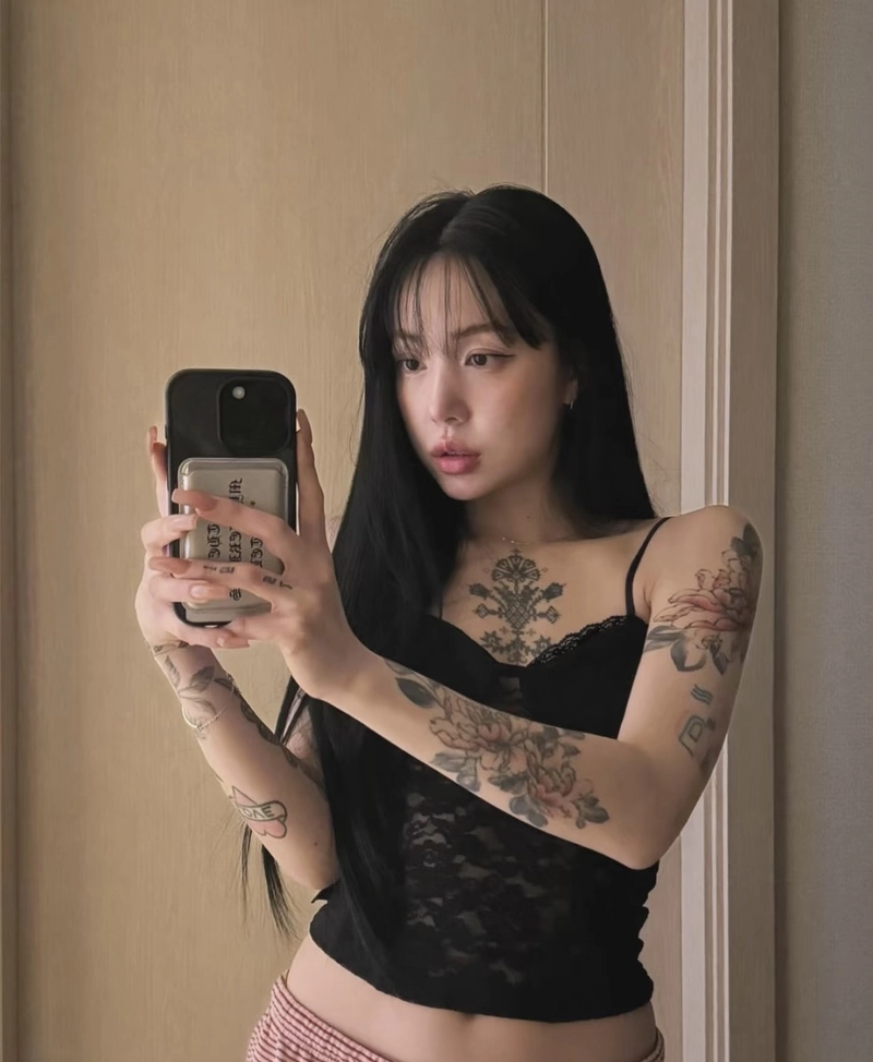 Gái xinh xăm mình mang nét đẹp phá cách ấn tượng