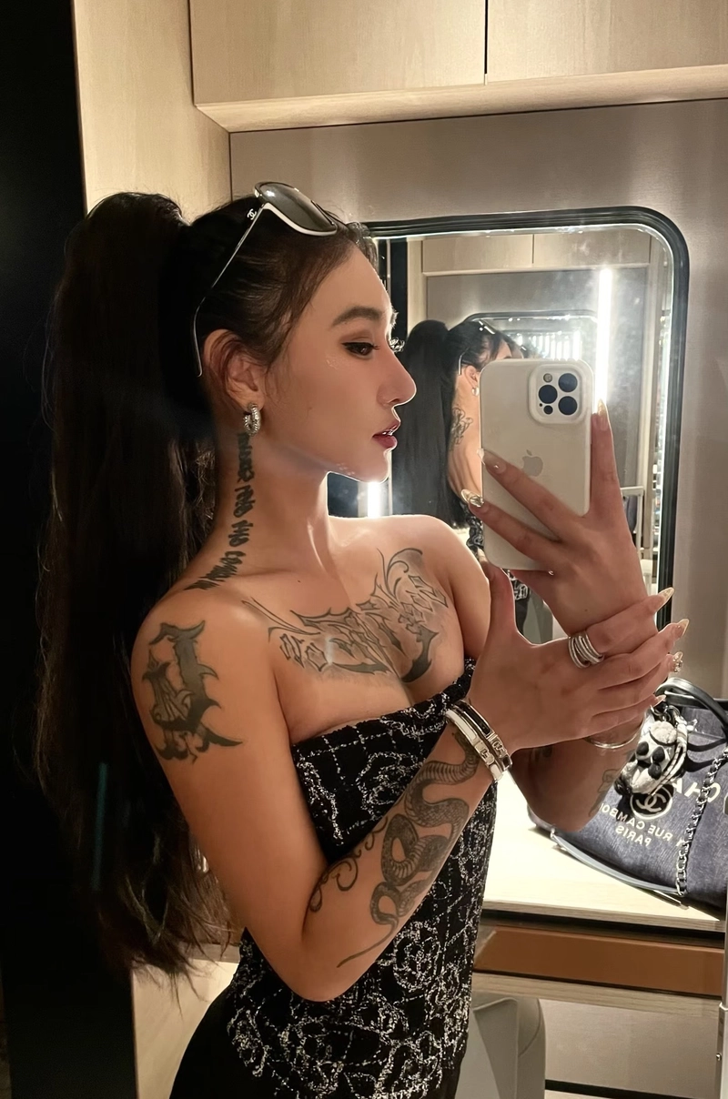 Gái xinh xăm mình mang vẻ đẹp quyến rũ cá tính