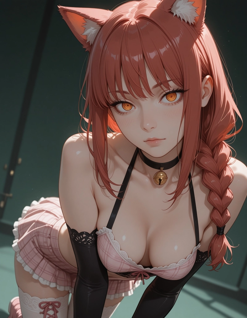 Hentai Makima áo mỏng ướt sát da gợi cảm