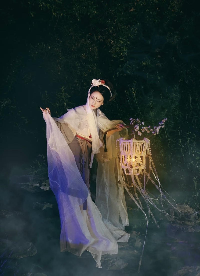 Hình cosplay Bạch Cốt Tinh phù hợp làm hình nền điện thoại