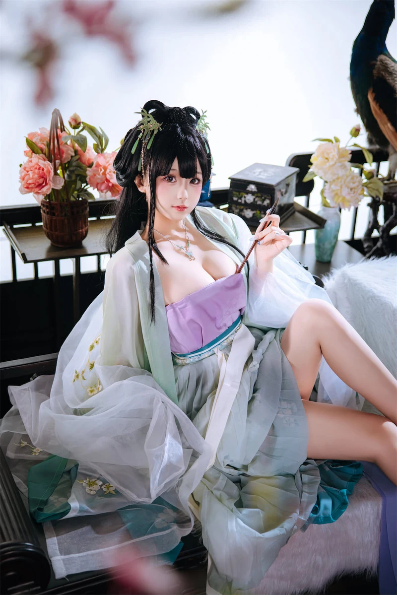 Hình gái cosplay thủ dâm ngọt ngào khiêu khích mê hoặc