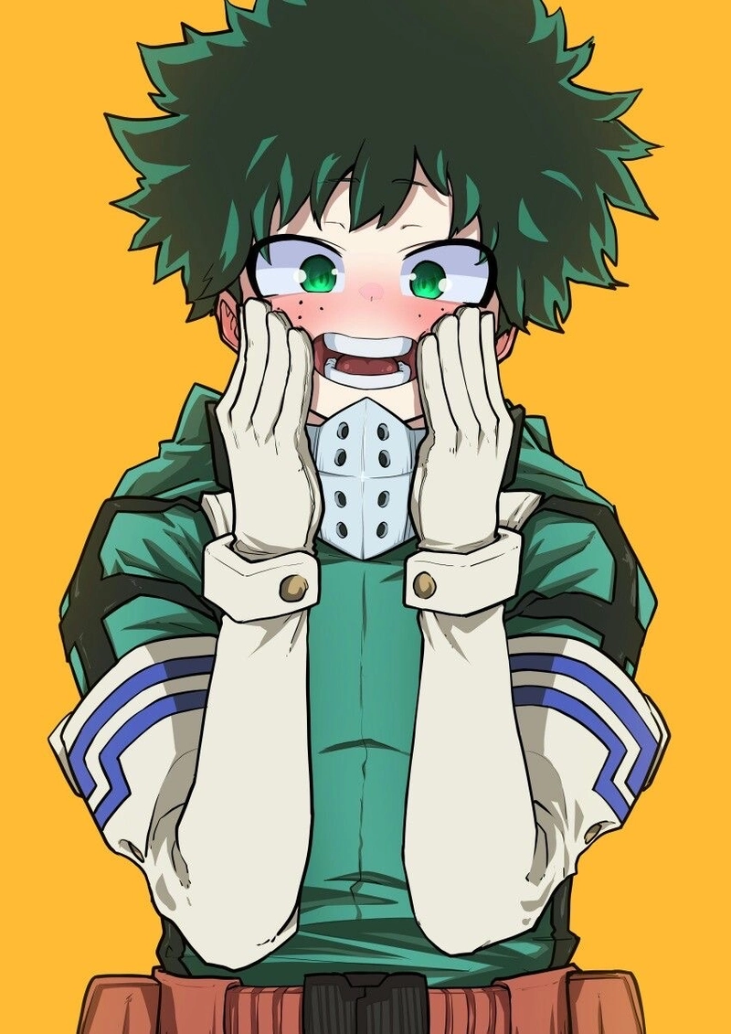 Izuku Midoriya hình nền điện thoại anime chất lượng cao