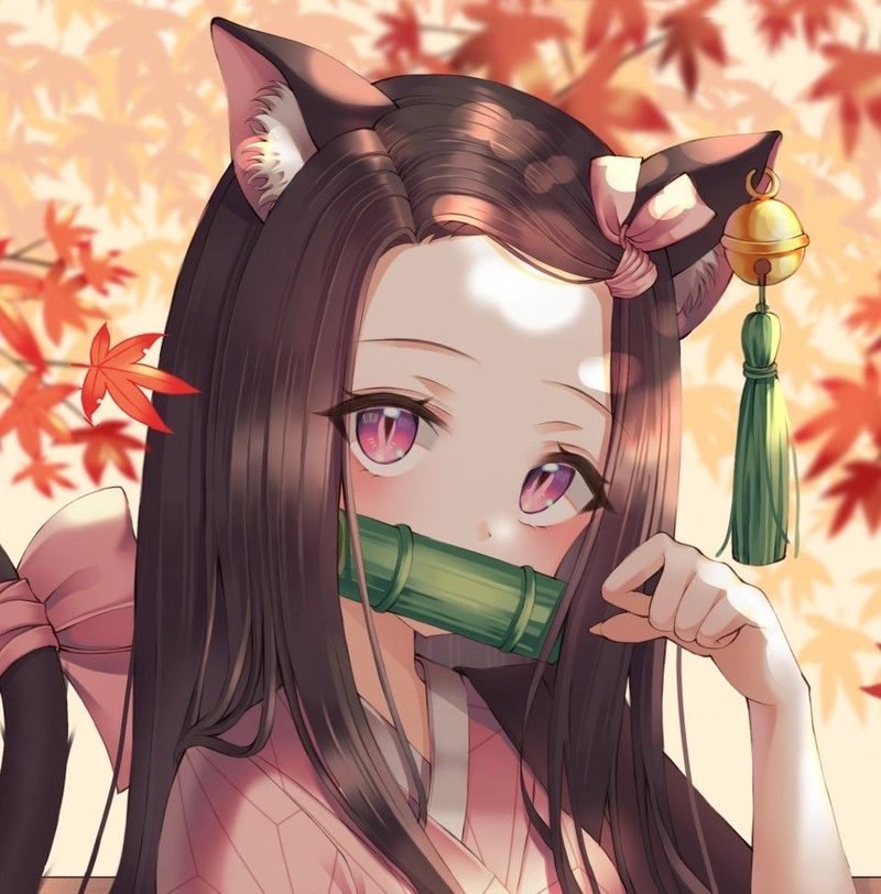 Kamado Nezuko ảnh anime xinh đẹp đầy cảm xúc