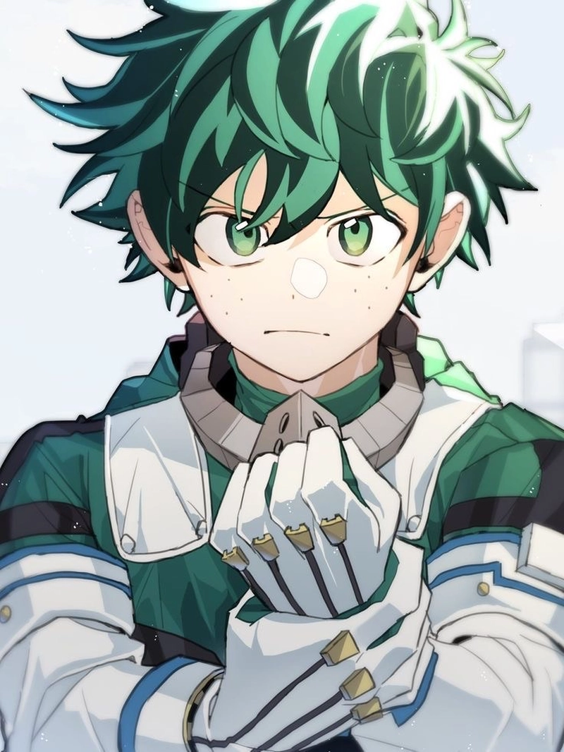 Midoriya Izuku fanart siêu anh hùng phong cách điện ảnh