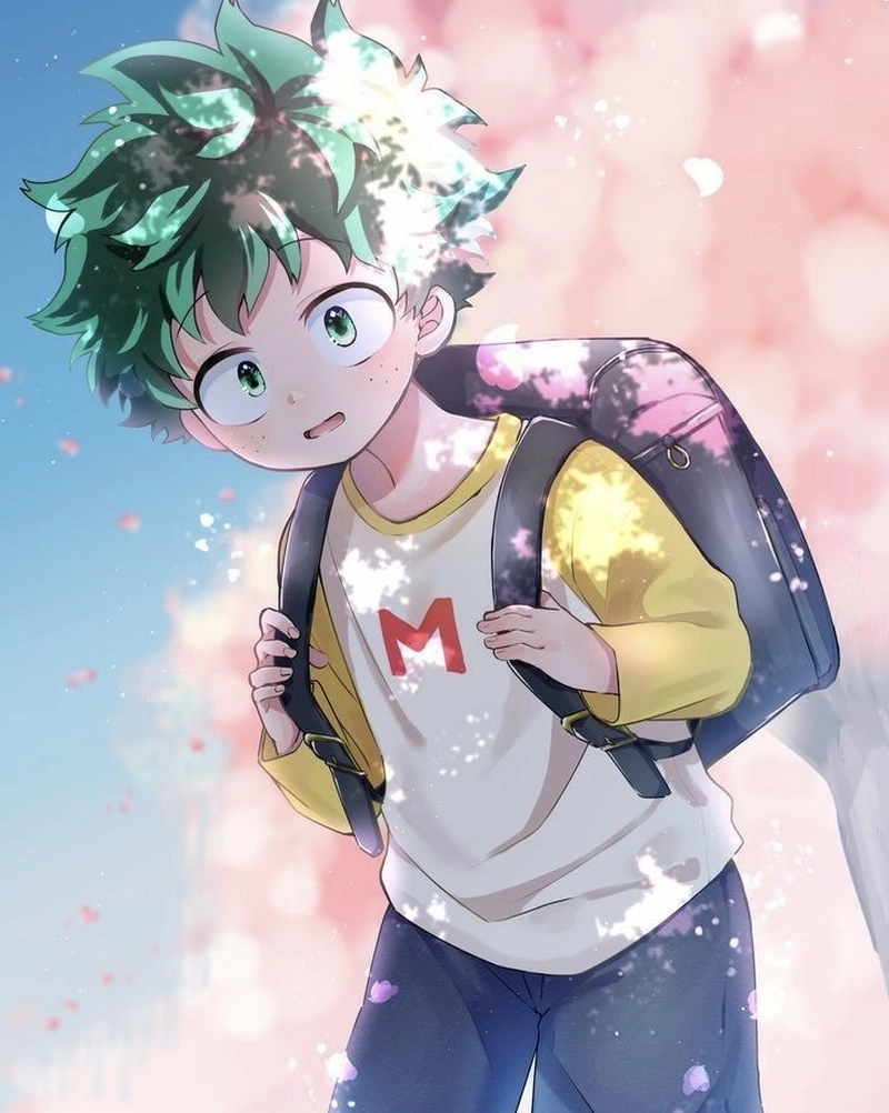 Midoriya Izuku hình nền 4K dành cho fan anime