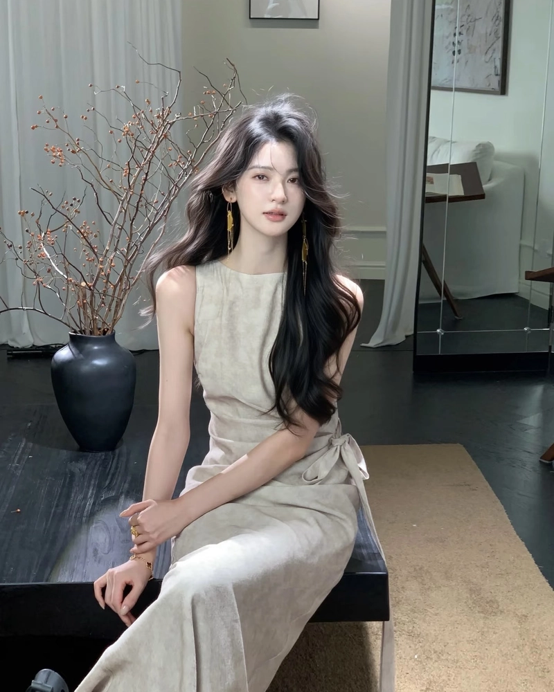 Nét đẹp dịu dàng gái xinh tóc dài đầy sức hút