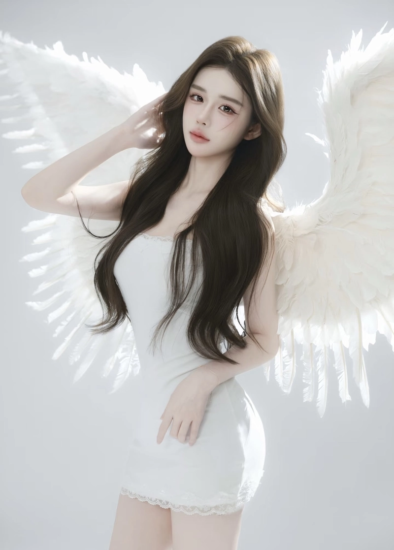 Nét đẹp tinh khôi nhẹ nhàng của cô gái xinh