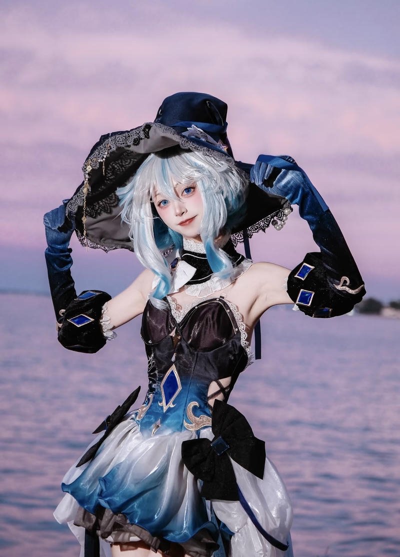 Nhân vật Furina cosplay phong cách riêng biệt