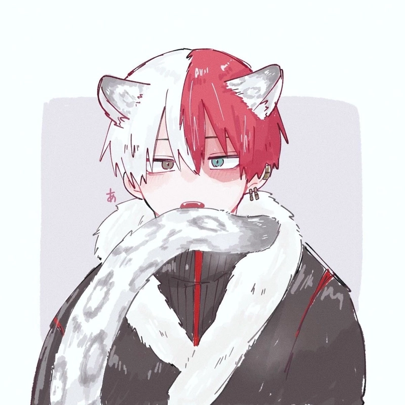 Tạo hình cool ngầu của Todoroki phù hợp làm avatar