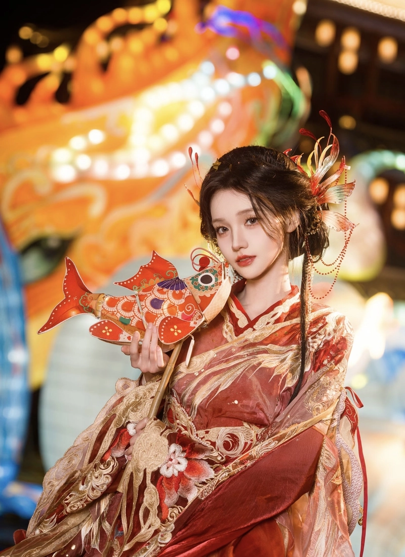 Thần thái nhẹ nhàng của cô gái cổ trang đầy cuốn hút