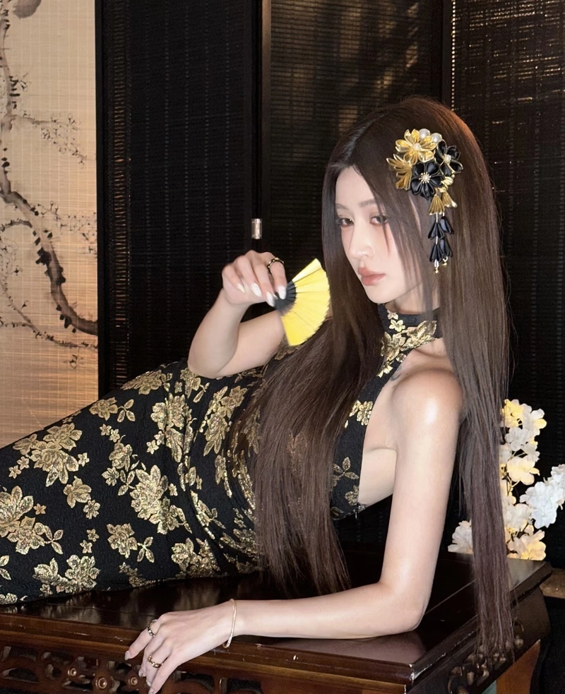 Vẻ đẹp tự nhiên của cô gái xinh rất thu hút