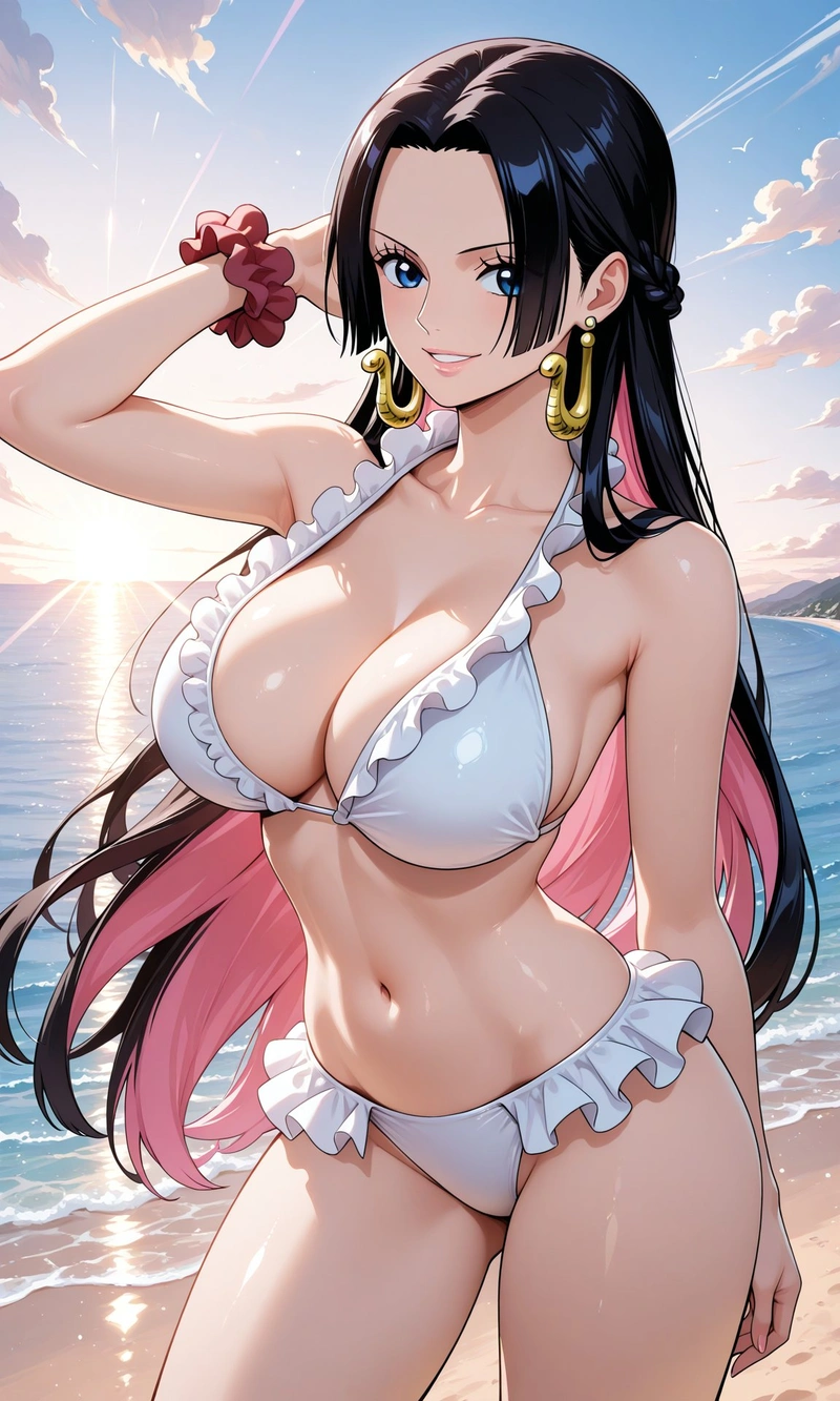 Waifu Boa Hancock hentai show hàng 2K