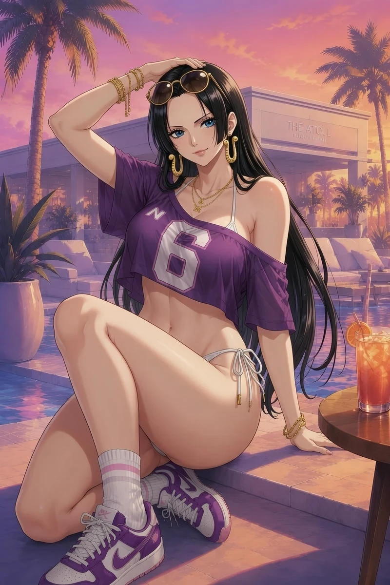 Waifu Boa Hancock mông cong tròn