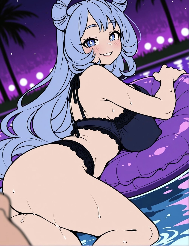 Waifu hentai Nejire Hado show vú quyến rũ