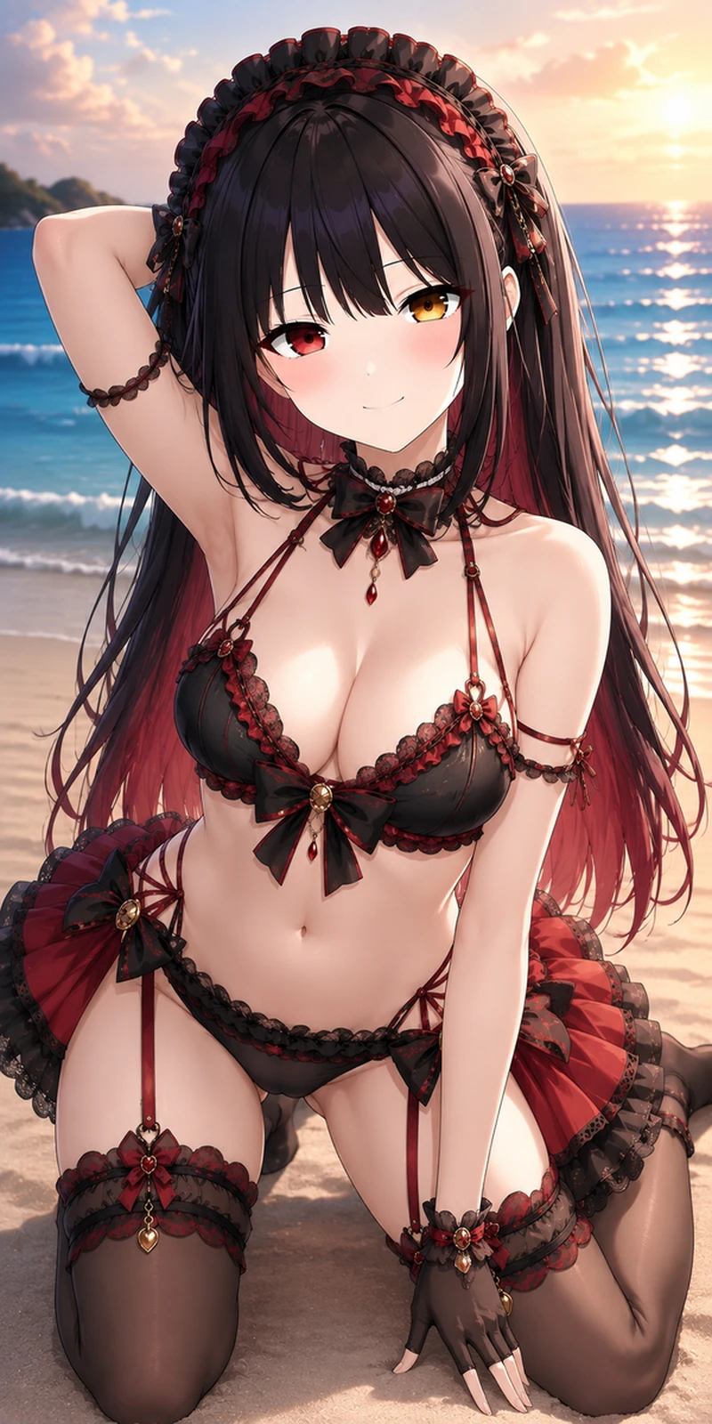 ảnh Tokisaki Kurumi hentai HD