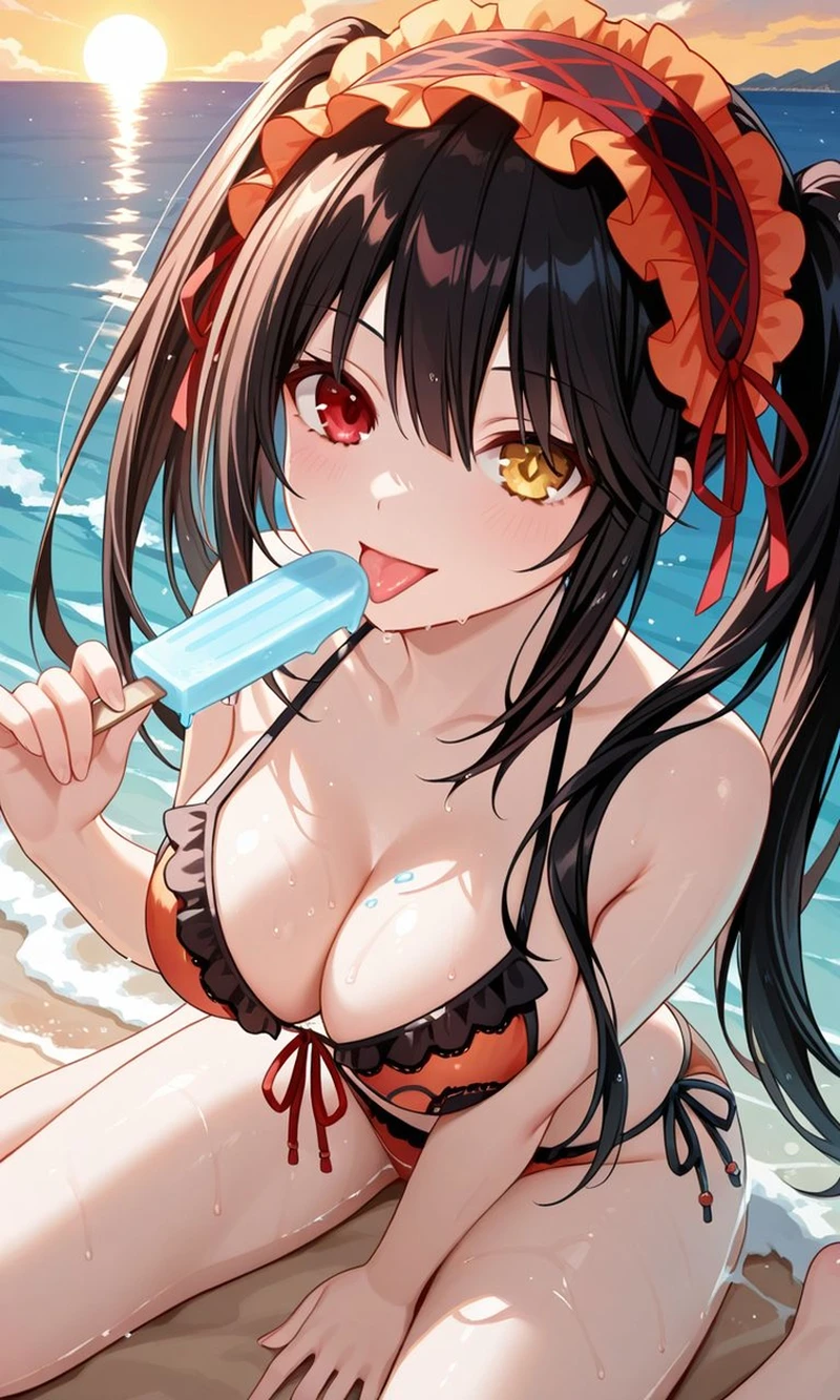 hentai sexy Tokisaki Kurumi ảnh