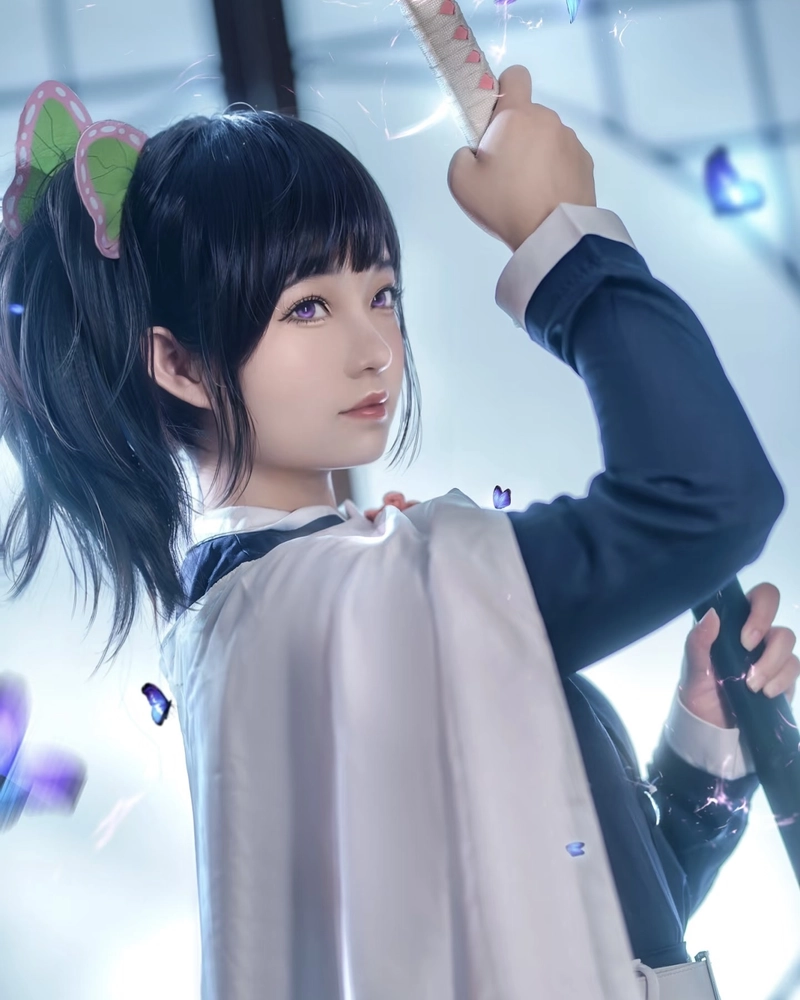 Ảnh Cosplay Kanao thần sắc nhẹ nhàng đầy nét nữ tính