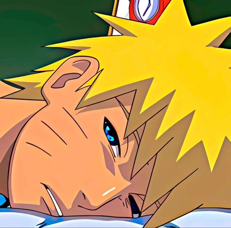 Ảnh Naruto cùng băng trán ninja nổi bật trong khung hình