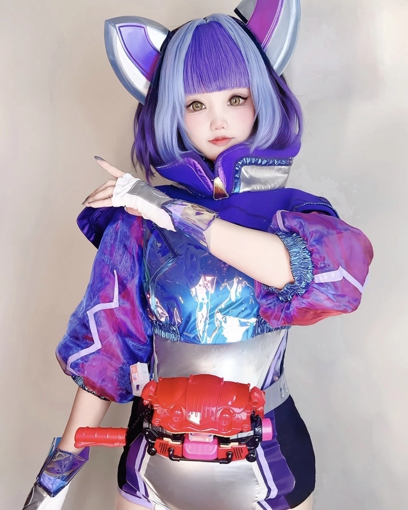 Ảnh Neneko cosplay phối phụ kiện anime rất hài hòa