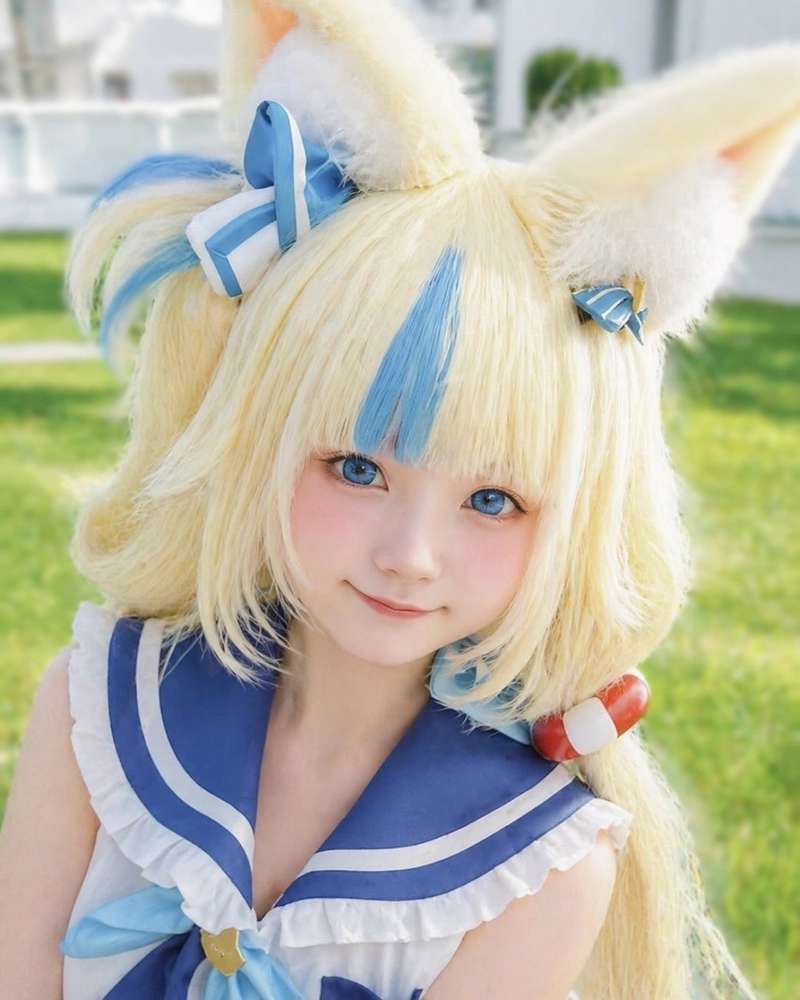 Ảnh Neneko cosplay tạo cảm giác hoạt hình cực kỳ sinh động