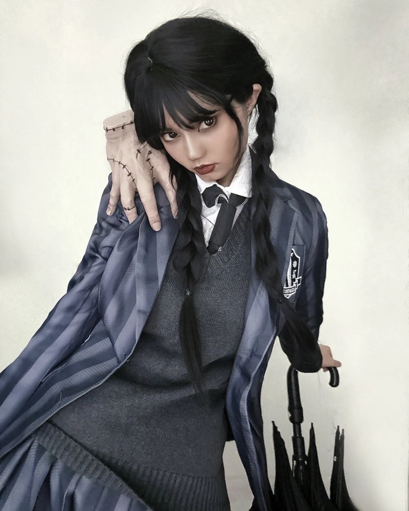 Ảnh Neneko cosplay thần thái vui vẻ đầy năng lượng tích cực