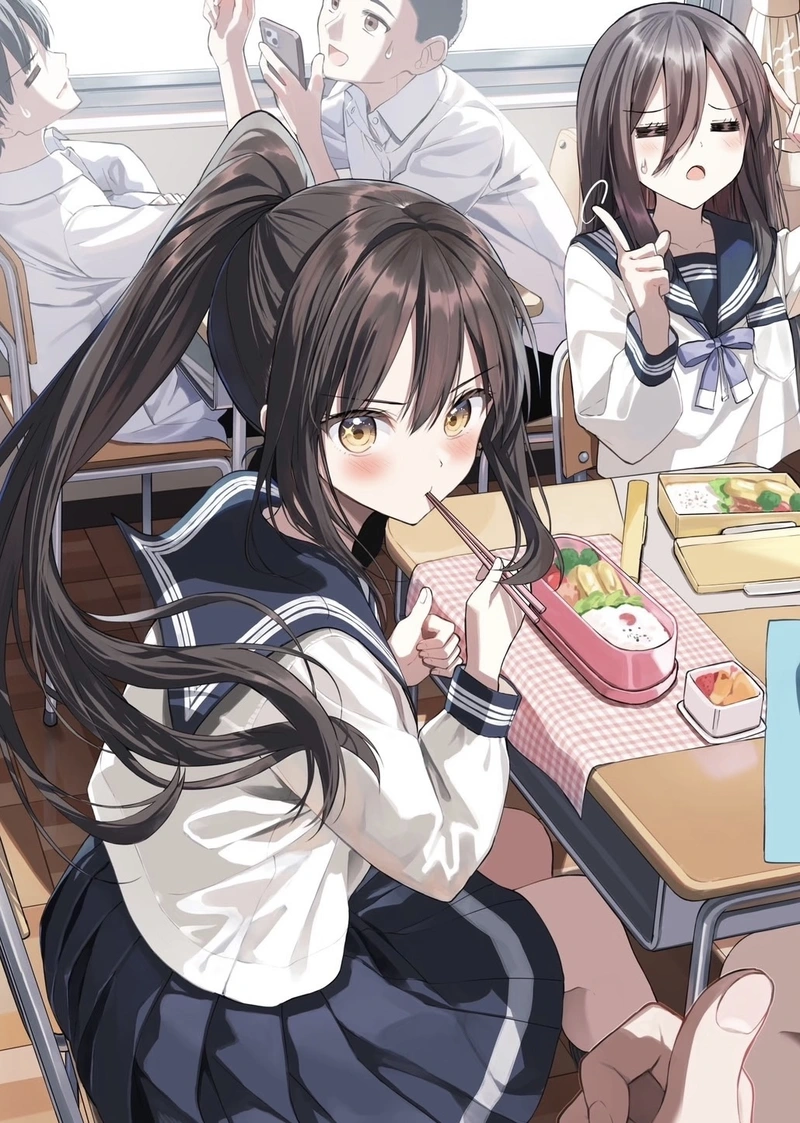Ảnh anime cute đầy cảm xúc nhẹ nhàng