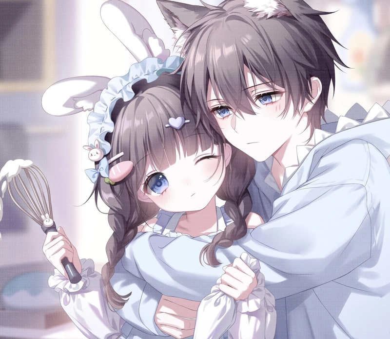Ảnh anime cute dễ thương nhẹ nhàng đáng yêu