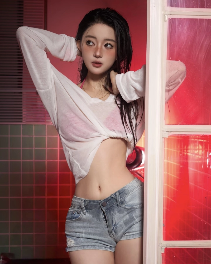 Ảnh gái xinh gợi cảm tạo cảm giác thu hút qua biểu cảm