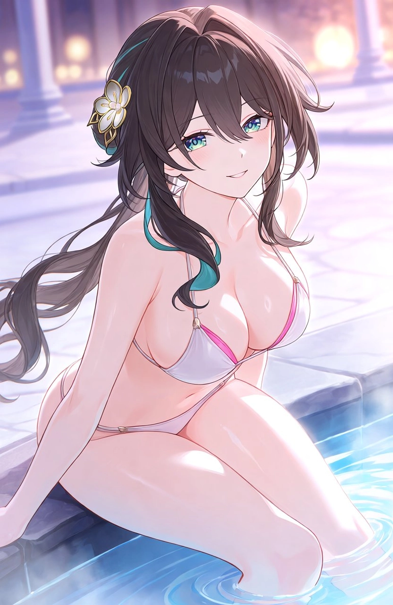 Ảnh hentai Honkai Star Rail lột đồ dâm dục