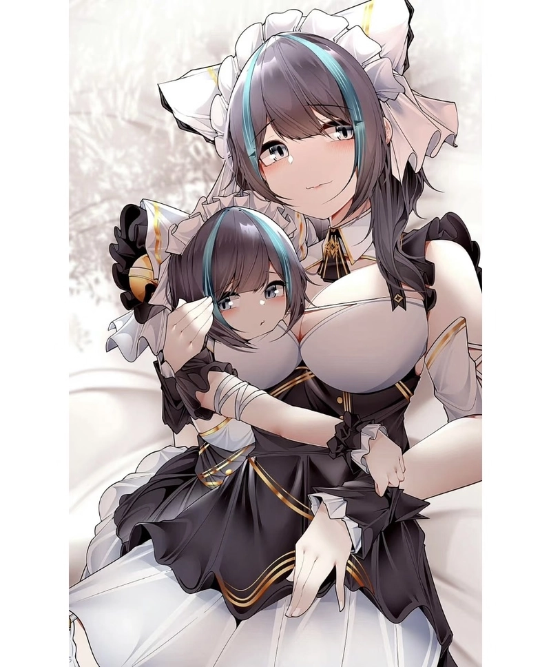 Ảnh mái tóc dài gái anime mlem nổi bật ánh sáng nhẹ