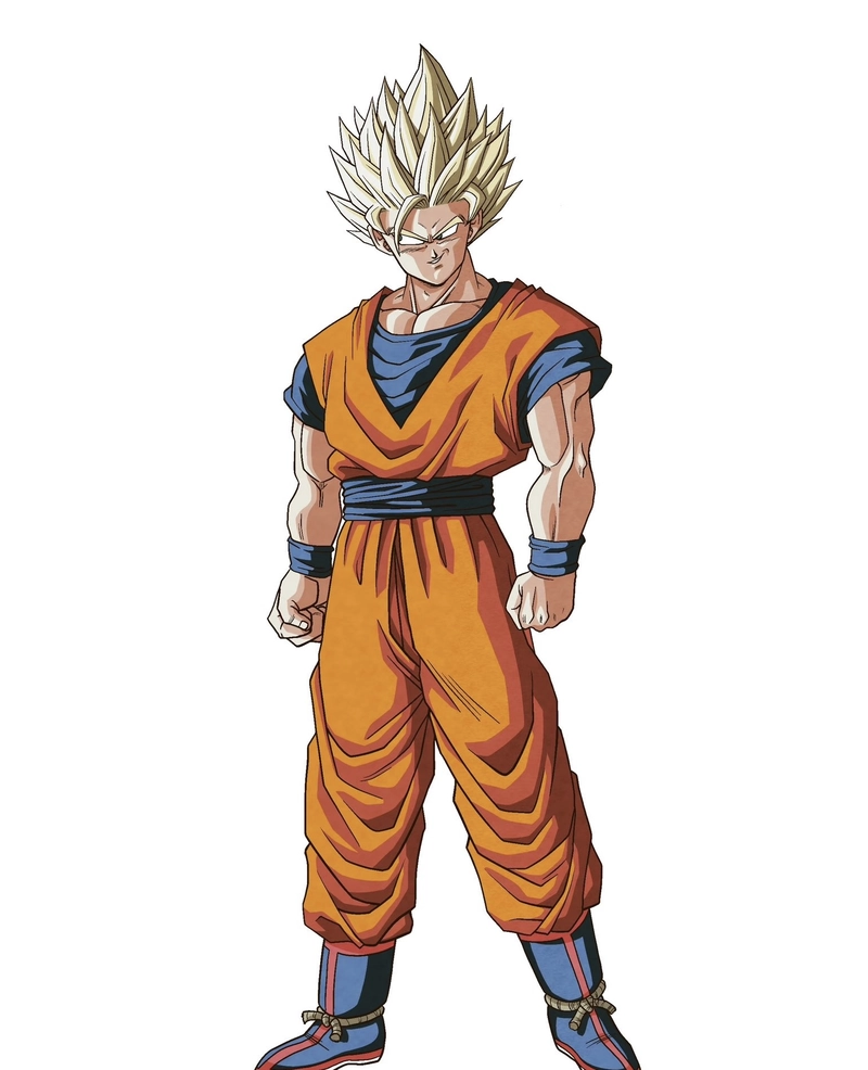 Ảnh trang phục võ thuật Goku cùng chi tiết nổi bật rõ ràng