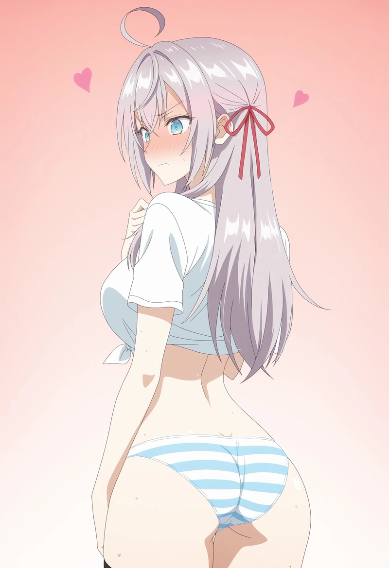 Anime Alya mặc bikini siêu nhỏ khiêu khích