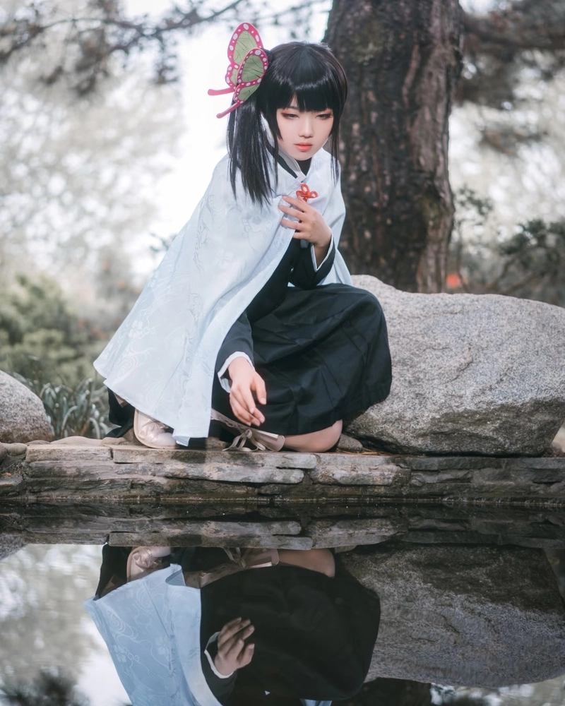 Cosplay Kanao tạo cảm giác mong manh nhưng đầy nội lực