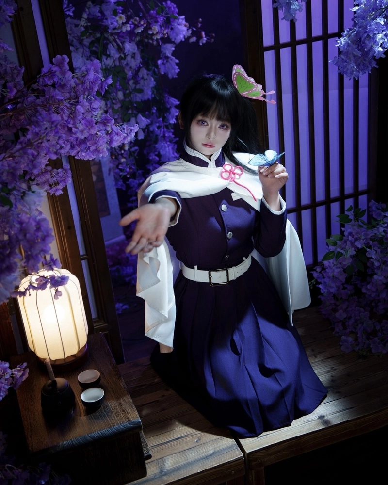 Cosplay Kanao thần thái mềm mại tạo cảm giác dễ chịu