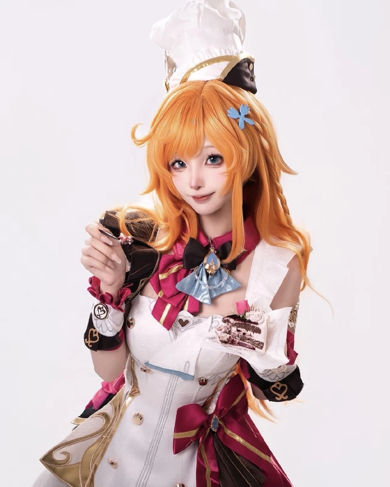 Gái xinh cosplay Genshin Impact thần sắc bí ẩn đầy cuốn hút