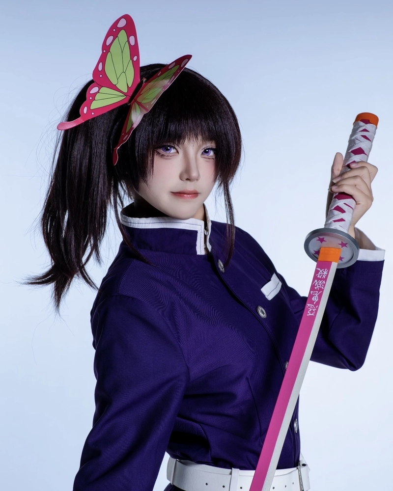 Hình Cosplay Kanao ánh nhìn dịu dàng tạo cảm giác thư giãn