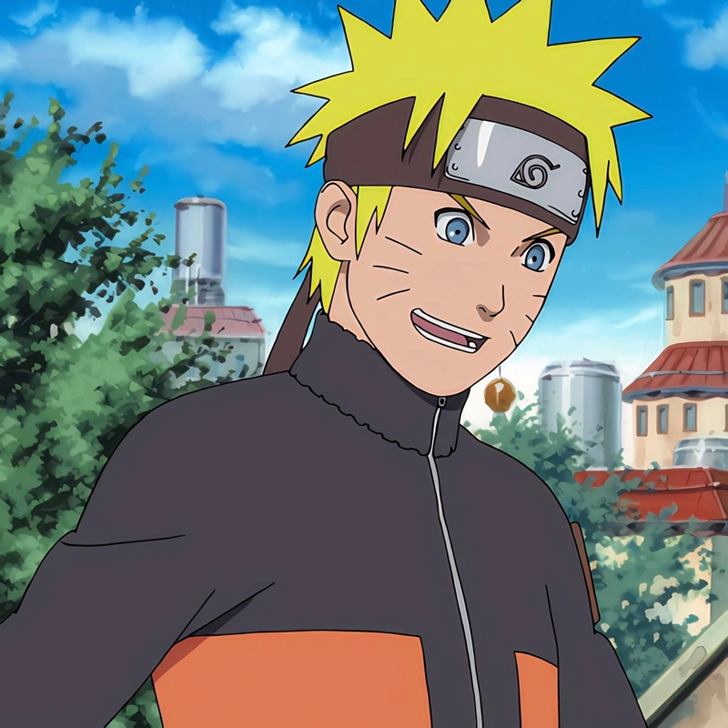 Hình ảnh Naruto cùng phụ kiện ninja rõ từng chi tiết